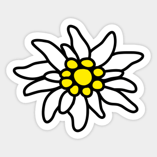 Edelweiss Sticker